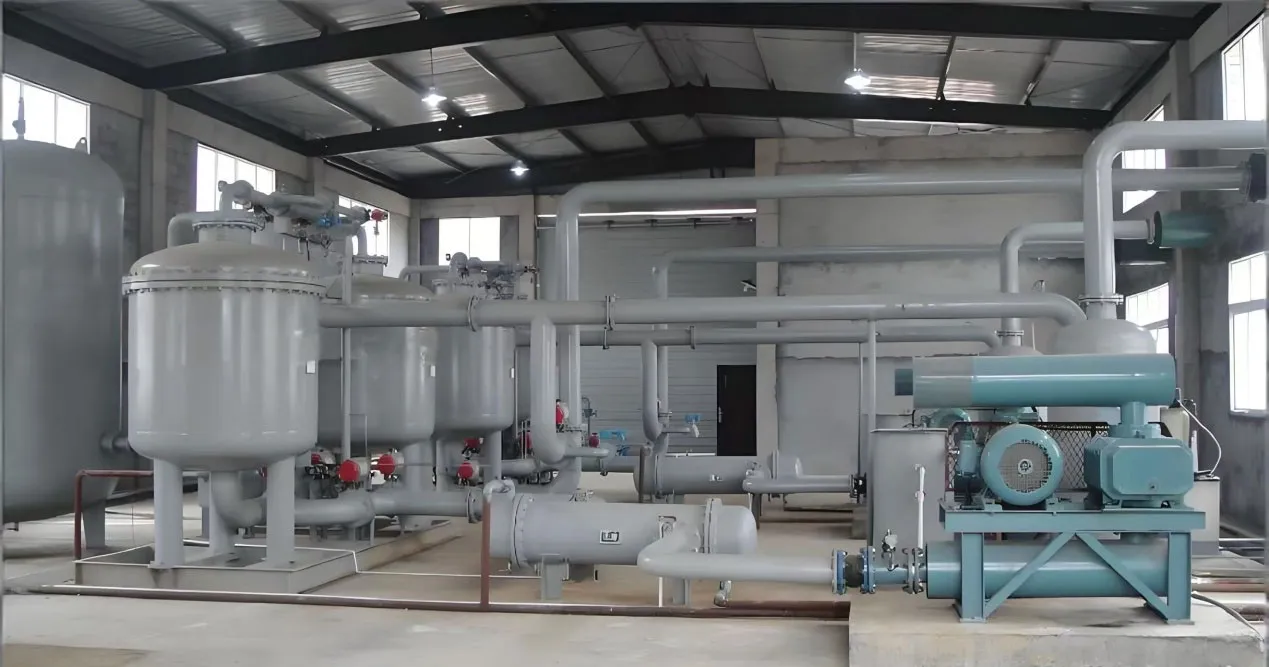 Установка производства кислорода по методу VPSA (вакуумная адсорбция при переменном давлении) (2)